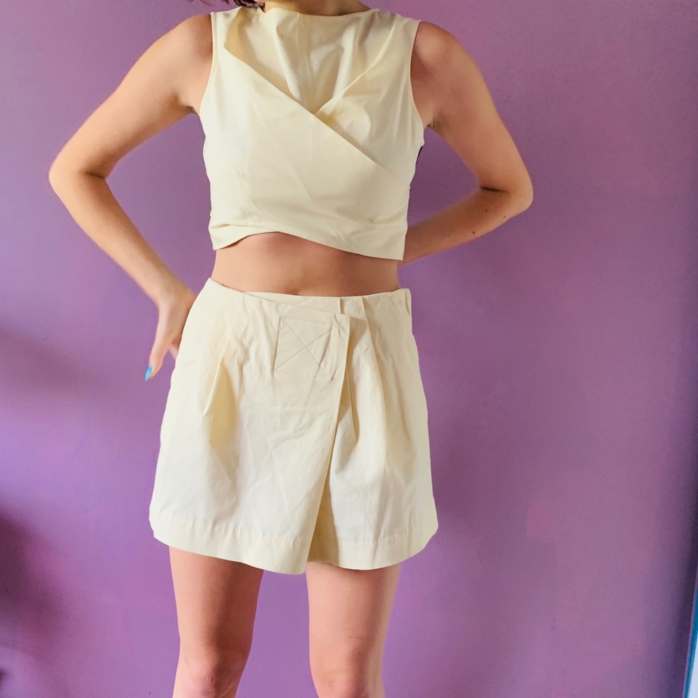 marc jacobs mini skirt and top